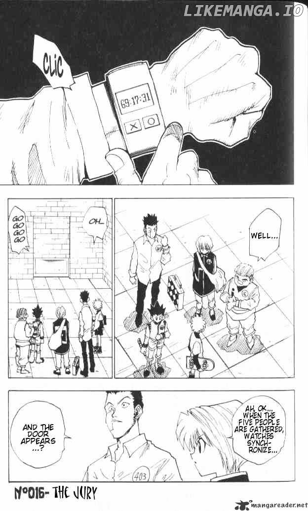 Hunter x Hunter, Chapter 16 image 02